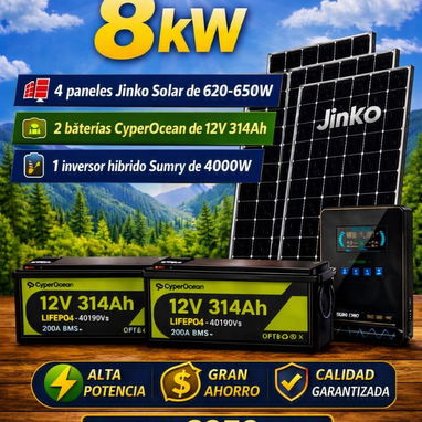 Kit solar, tenemos varias ofertas somos de Pinar del Rio. Precio en las fotos - 3/6