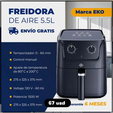 freidora de aire y de aceite. Nuevas con garantía y domicilio gratis - 4/4