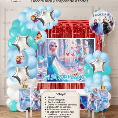 Set decorativos, Spider-Man, plim plim, sonic, garfio, las sirenita, princesas, hello kitty - Img 122811364