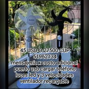 Ventilador Recargable - Img 55623141