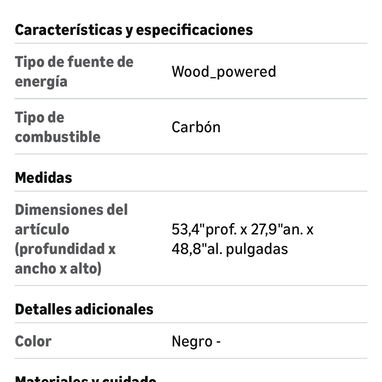Horno de carbón de muy alta calidad. Nuevo en caja - Img 118696075