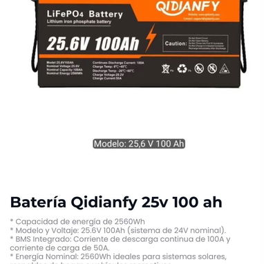 Venta Inversor y Baterías - 3/4