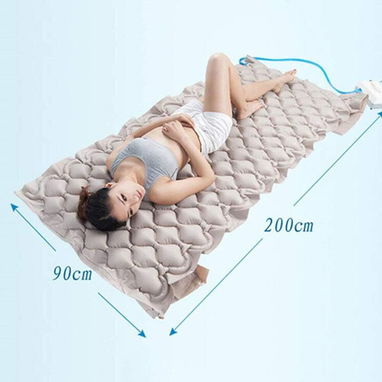 Colchón antiescaras MOBICLINIC con Motor compresor (220volt), es de PVC médico ignífugo 200x90x7cm. NUEVO! Sellado! - Img 120621946