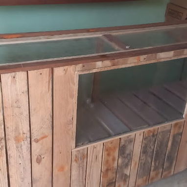 Mostrador de madera y cristal - 2/5