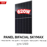 Paneles solares bifacial 620w - Img 56671577