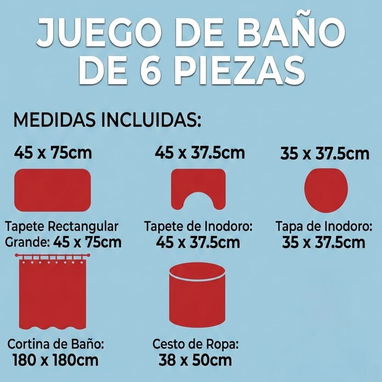 Juego para baño - Img 117799379