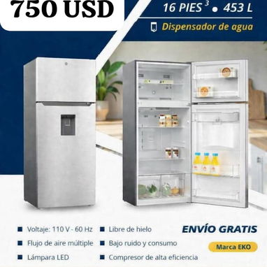 Televisores, neveras, refrigeradores y lavadoras - 9/10