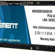 SSD Mushkin Element 256GB M.2 NVMe PCIe 3.0(Nx) - Img 57170347