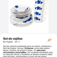 Set de vajillas - Img 58087291