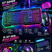 Combo de mouse y teclado RGB Gamer nuevo en su caja - Img 58139675