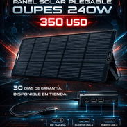 Panel solar plegable 240W ⚡☀️ - Img 57174726