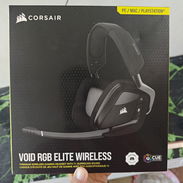 Cascos Gamer CORSAIR VOID ELITE RGB WIRELESS (carbón) nuevos sellados en caja!!! - Img 55473851