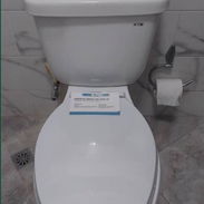 🚽**Asiento largo con tapa S.P.C** - Cuerpo de PVC. - Bisagras ajustables. - Antideslizante. - Incluye set de instalació - Img 56644317