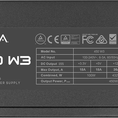 FUENTE EVGA 450 W3, 80+ BLANCO - Img 125756106