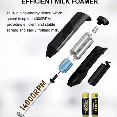 Espumador para leche y café inalámbrico - 4/4
