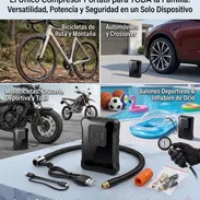 Compresor eléctrico portátil con pantalla digital para inflar ruedas de auto🚗, moto🛵, bicicleta🚲, pelotas🏀⚽ - Img 55525103