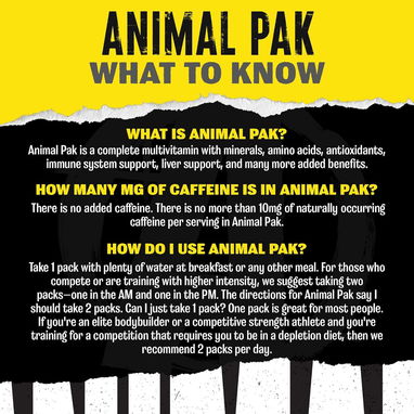 ANIMAL PACK 30SERV. 58234161 FITNESSARMY - Img 117516877