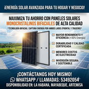 Venta de paneles solares contáctenos al 53492054, disponibles en la Habana, Mayabeque y Artemisa - Img 56844650