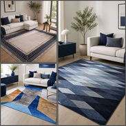 Alfombra Decorativa Moderna - Variedad de Tamaño y Diseño (cv) - Img 55386228