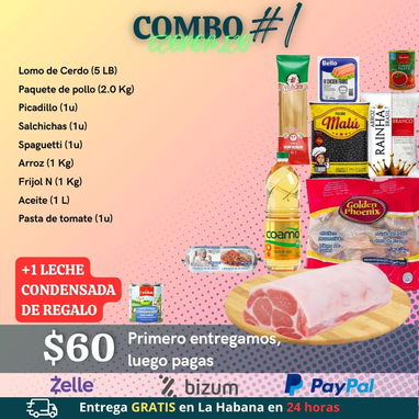 COMBOS ECONÓMICOS DE COMIDA - 3/9