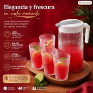Juego de jarra con vasos - Img 56489542