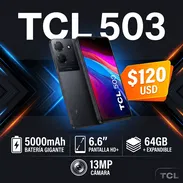 TCL 503 Smartphone Gama Alta 📱 6.6" HD+ + 6GB RAM + 64GB + Cámara IA + Batería 5000mAh 🔥 - Img 55470950