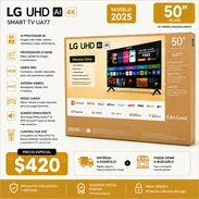 TV LG de 50” 4K UHD IA y Alexa incorporado Smart TV ( 2025 ) - Img 55553997