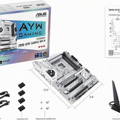 Intel Core Ultra 7 265K  + Placa Base ASUS Z890 AYW Gaming WiFi W - 6/9