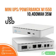 Mini UPS / Powerbanck M1550 10,400mAh / 35W - Img 55755278