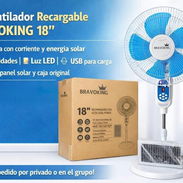 🚨🚨Ventilador recargable con batería de litio 🚨🚨 - Img 55627128