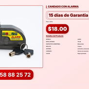 CANDADO CON ALARMA VPT#-0305 - Img 56831079