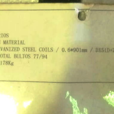 Bobina de Acero Galvanizado (0,6x901mm) $3500 Bobina de Acero Galvanizado (1,2x210mm) $3300 - Img 118746357