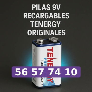 Pilas 9V Recargables - 3/3