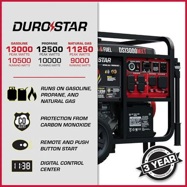 Planta de Gas de la calle 9000w estables, triple combustible,  2600 USD,  🛵 Gratis. - 2/2