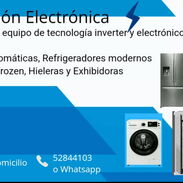Técnico de lavadoras automáticas y refrigeradores modernos - Img 45757280
