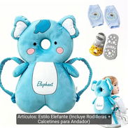 Cojín antigolpes para bebes con mediecitas antideslizantes y rodilleras 28USD - Img 56570511