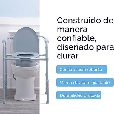 Silla sanitaria de ruedas, colchón antiescaras, sillón de ruedas, bastón, andador. - 7/8
