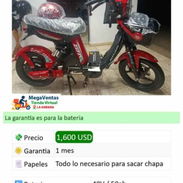Bicimoto Eléctrica JMD - Img 56932581
