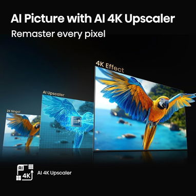 Hisense 50” QLED 4K UHD Smart TV modelo 2025 - Img 122206174