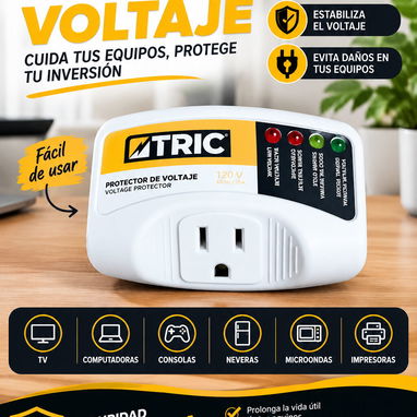 extensiones de regleta   protectores de voltaje  extensiones de 4m  candado de alarma   lámparas saco recárgale - 2/7