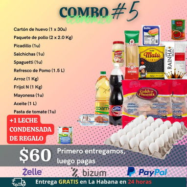 🔥 COMBOS DE ALIMENTOS 🔥  ​📦 ¡Tu solución completa a un clic de distancia! 🇨🇺 - 3/10