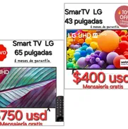 ‼️Televisores LG‼️Smart TV 43 y 65 pulgadas.‼️Factura, garanta y MENSAJERIA GRATIS - Img 49623883