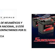 SUNSHINE BEST DEALS le oferta Baterías y Neumáticos en Moneda Nacional - Img 45823705