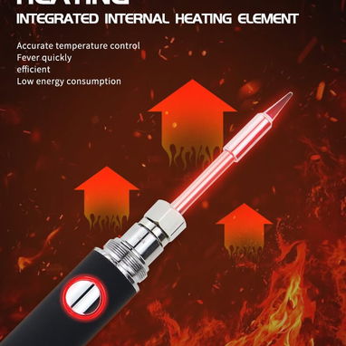 soldador de batería autoalimentado con carga USB tipo C - Img 100606376