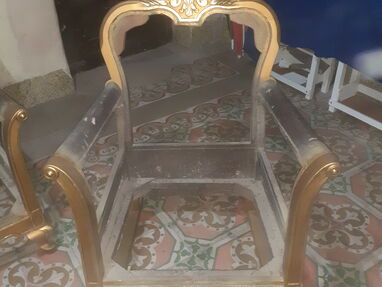🚨GANGA🚨 Muebles antiguos Estilo Luis XV ya restaurados, aun sin tapizar. GANGA - Img 63787359
