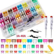 🚗⚡ KIT DE 306 FUSIBLES AUTOMOTRICES + EXTRACTORES + PROBADORES - Img 116483096