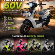 🏍️ MOTO TORVAN 2026 – 60V 30Ah – 100 KM AUTONOMÍA – 70 KM/H – BATERÍA LITIO – $1750 USD ⚡ - Img 56945156