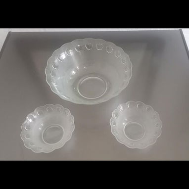 VENDO JUEGO DE ENSALADERA/DULCERA DE CRISTAL FINO. - 3/3