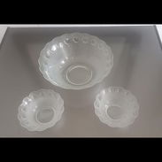 VENDO JUEGO DE ENSALADERA/DULCERA DE CRISTAL FINO. - Img 57692792