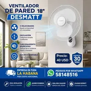 Ventilador de Pared DESMATT - Img 56405086